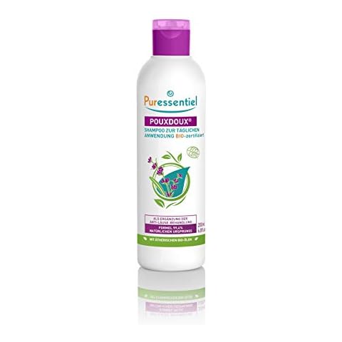 Puressentiel - Anti-Läuse - Poudoux Shampoo zur täglichen Anwendung BIO-Zertifiert - Entfernt Läuse, Larven und Nissen - Wirkstoff 100% natürlichen Ursprungs - 200 ml Cover