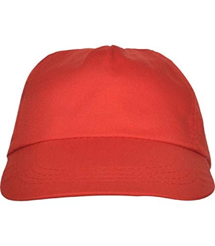 ROLY Gorra 5 paneles con 2 agujeros de ventilación bordados con cinta antisudoral BASICA