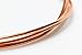 12 Gauge, 99.9% Pure Copper Wire (Round) Dead Soft CDA #110 Made in USA - 1 Ounce (3FT) by CRAFT WIRE