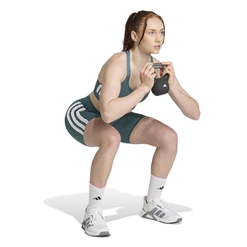 Shorts Feminino Adidas Optime ESS 3S Verde