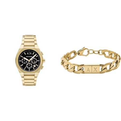 Montre Armani Exchange Homme Doré pour parfaire vos tenues de soirée