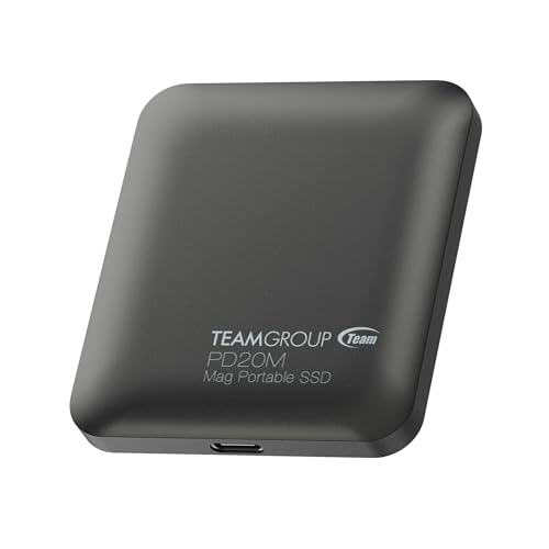 Team PD20M 2TB MagSafeΉ |[^uSSD USB 3.2 Gen2x2 Type-C őǍ2000MB/s iPhone15/16 ProRes TPSEG2002T0C108/Amazon JP
