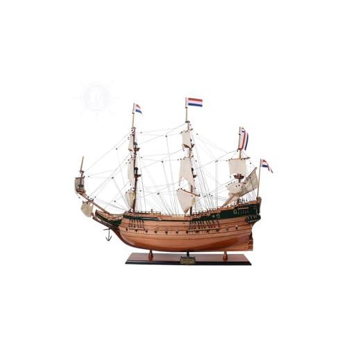 HomeStock Naturally Nice Batavia Collectible - Captivating Craftsmanship: Batavia Dutch East India Company Ship Replica 37" L x 10.5" W x 29.25" H
