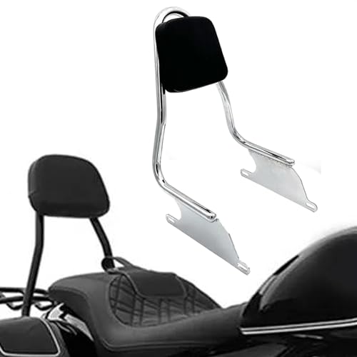 Barre Sissy haut de gamme avec coussin dossier en cuir pour moto de luxe BMW R18