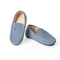 Miamooi Toddler Boys Girls Wedding Dress Shoes Little Kid Slip On Loafers School Uniform Moccasins Walking Shoe