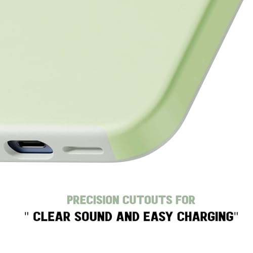 Image of Kratos Soft Silicone Case Cover Compatible with iPhone 16 Pro Max - Everyday Comfort Protection, Wireless Magnetic Charging Case with Raised Edge Camera & Screen Protection, Shock-Resistant Design