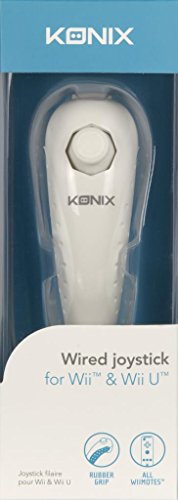 Konix Blanca Nunchuk de Wii U Consola Compatible