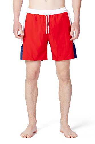 Fila Badeanzug für Herren Sestu Swim Shorts fam0396, rot, 5XS-5XL