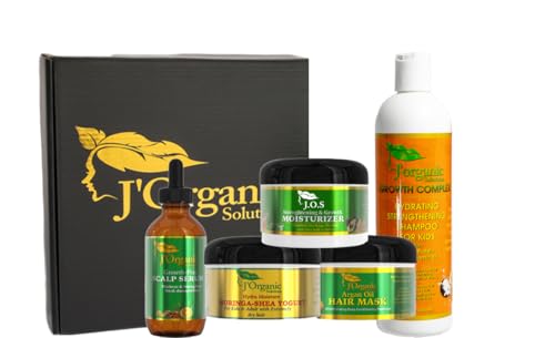 J'Organic Solutions Super Healthy Hair Growth Set (Complete 5 products Set)