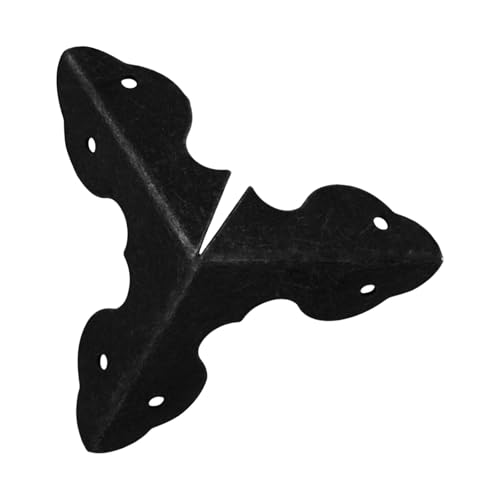 50 個の金属階段と家具のコーナーガードポータブルアクセサリー防止と装飾のための簡単なインストール簡単なインストールコーナーパッド