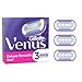 Gillette Venus Deluxe Smooth Swirl Lamette di Ricambio per Rasoio Donna, Confezione da 3 Ricambi con 5 Lame rivestite in DLC, Rasatura Fluida e Duratura, Idea Regalo Festa della Donna