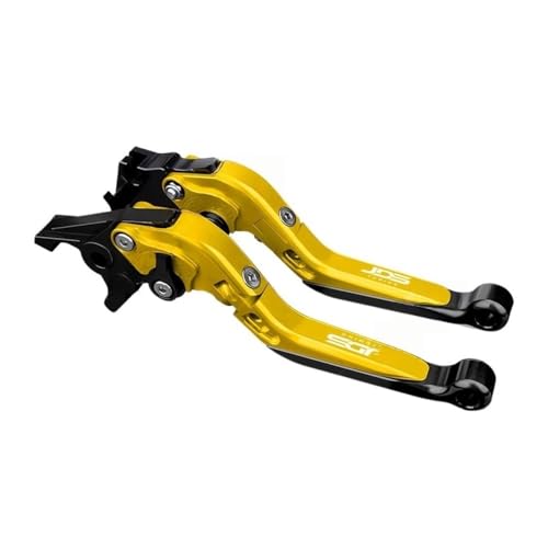 Leviers d'embrayage GSX S750 jaune pour balades et routes sinueuses