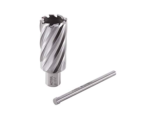 Actool 1-1/4" Diameter × 2" Depth Of Cut Hss Annular Cutter With 3/4'' Weldon Shank #TOP2