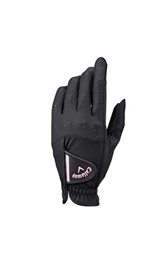 キャロウェイ(Callaway) ゴルフグローブ NAIL レディス 両手用 Lサイズ 2021年モデル ブラック 5321157