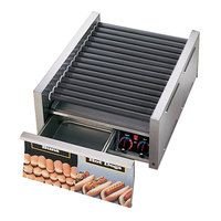 Star 50STBDE Grill-Max Stadium Hot Dog Roller Grill w/ StalTek Non-Stick Rollers (50 Hot Dogs Capacity), Bun Drawer & Programmable Controls