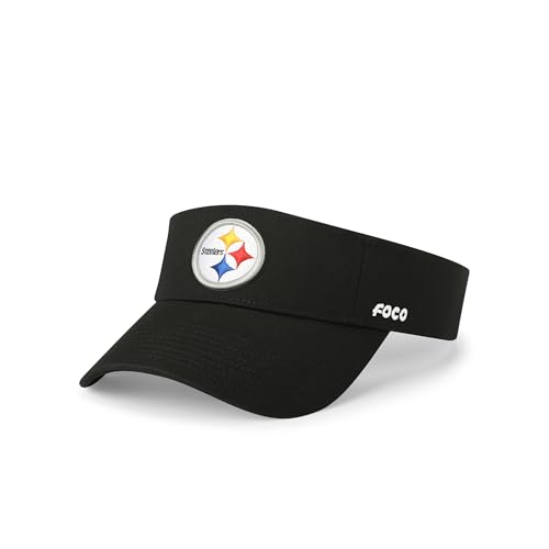Image of FOCO NFL Mens NFL Team Logo Visor Hat Caps