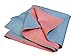 AARAM Adult Waterproof Dry Rubber Bed Sheet Cover Urine Non-Absorbent Reusable Crib Mat for Toddlers/Adults (Pink And Blue) (1 Mtr)