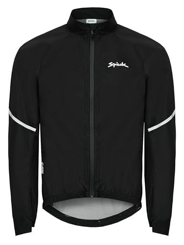 Chubasquero impermeable Top Ten Membrana unisex negro talla S cortavientos