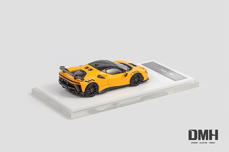 DMH 1/64 ラフェラーリアペルタ イエロー Amazon | 1/64 DMH ラフェラーリ Laferrari aperta 黄色 | ミニカー