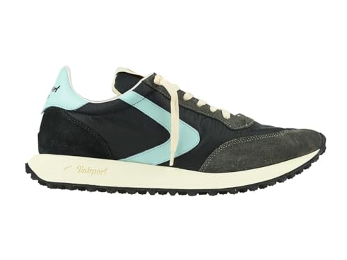 Valsport Start Heritage Baskets Ripstop Noires et Bleues pour Homme et Femme Vsr2757m