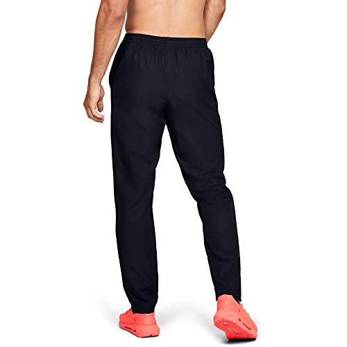 Under Armour Men's Woven Vital Workout Pants , Black (001)/Onyx White , Large