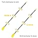 Gutter Cleaning Brush 8 Ft, Roofing Gutter Guard Cleaner Tool with Adjustable Pole, Gutter Cleaning Tools from The Ground for Easy Removing Leaves and Debris