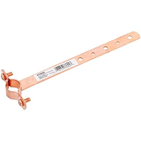 Oatey 33694 Percha Milford chapada en cobre de 1/2" x 6" Cover