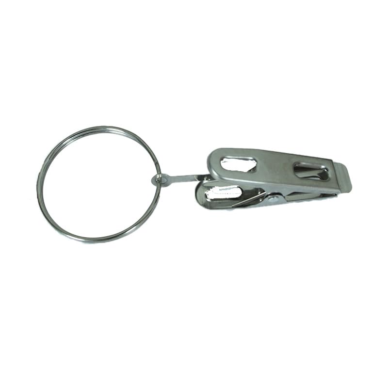 MSTZA 2.2/3.6 cm 10~100 pièces Anneaux d'oeillet de Rideau en Acier Inoxydable Anneaux de Rideau en métal avec Clips Anneau de Rideau avec Crochet pour draperie
