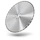 PRODIAMANT Laser Diamanttrennscheibe 500mm x 25,4 Beton Stahlbeton Stein und Ziegel Diamant Turbo-Segmente lasergeschweißt