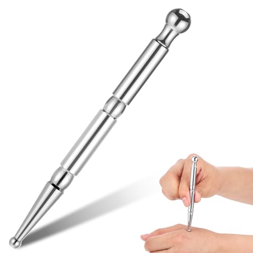 Akupressurstift, Edelstahl Akkupressurstab, Multifunktional Triggerpunkt...