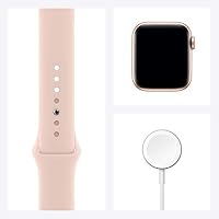 Apple Watch Series 6 (GPS, 40mm) - Gold Aluminum Case with Pink Sand Sport Band (Renewed) — image 7