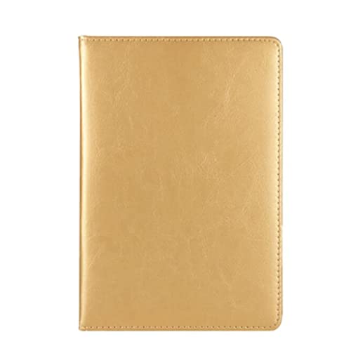 Linjolly セルフヘルプノートブック 仕事用 自宅 オフィス 子供 メモを取る 日記 ビジネス ソフトレザーノート(カラー: イエロー)