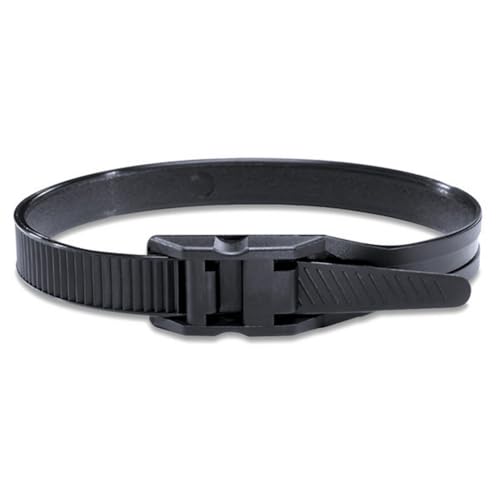 Colliers de serrage HellermannTyton ROBUSTO LPH350 en PA66 noir de qualité supérieure - 2