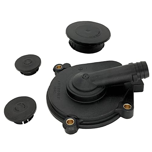 2720100631 Crankcase Oil Separator Breather Cover And Camshaft Expansion Plug Kit Compatible With Ml350 Clk350 Glk350 Slk300 C230 C300 C350 E350 0009986590 0009985690 #TOP6