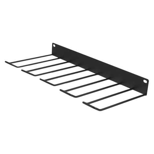 Alipis Portaherramientas vara pequeño taladro de uñas soporte de taladro Soporte para taladro organizador para herramienta estante de almacenamiento multifuncional acero carbono Black