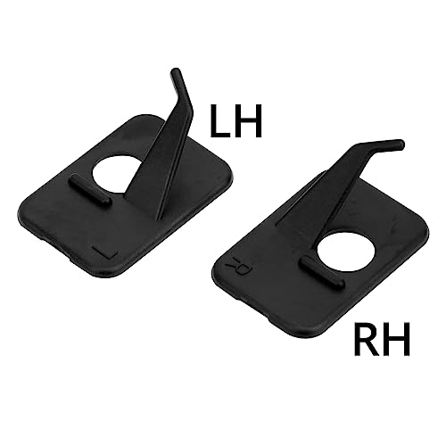 12Pcs Black Plastic Arrow Rest Archery Rh Lh Recurve Bow Arrow Rest Hunting Shooting Targeting Accessory Right Or Left Hand (Right Hand) #TOP1