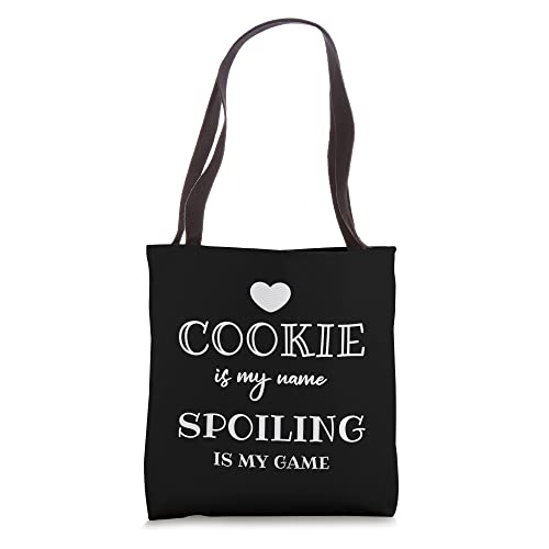 Bolso tote con estampado 'Cookie Is My Name' para abuela o abuela miniatura 1