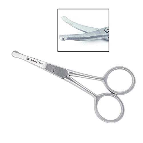BeautyTrack - Tijeras de peluquería profesional para mascotas, acero inoxidable de 10,16 cm
