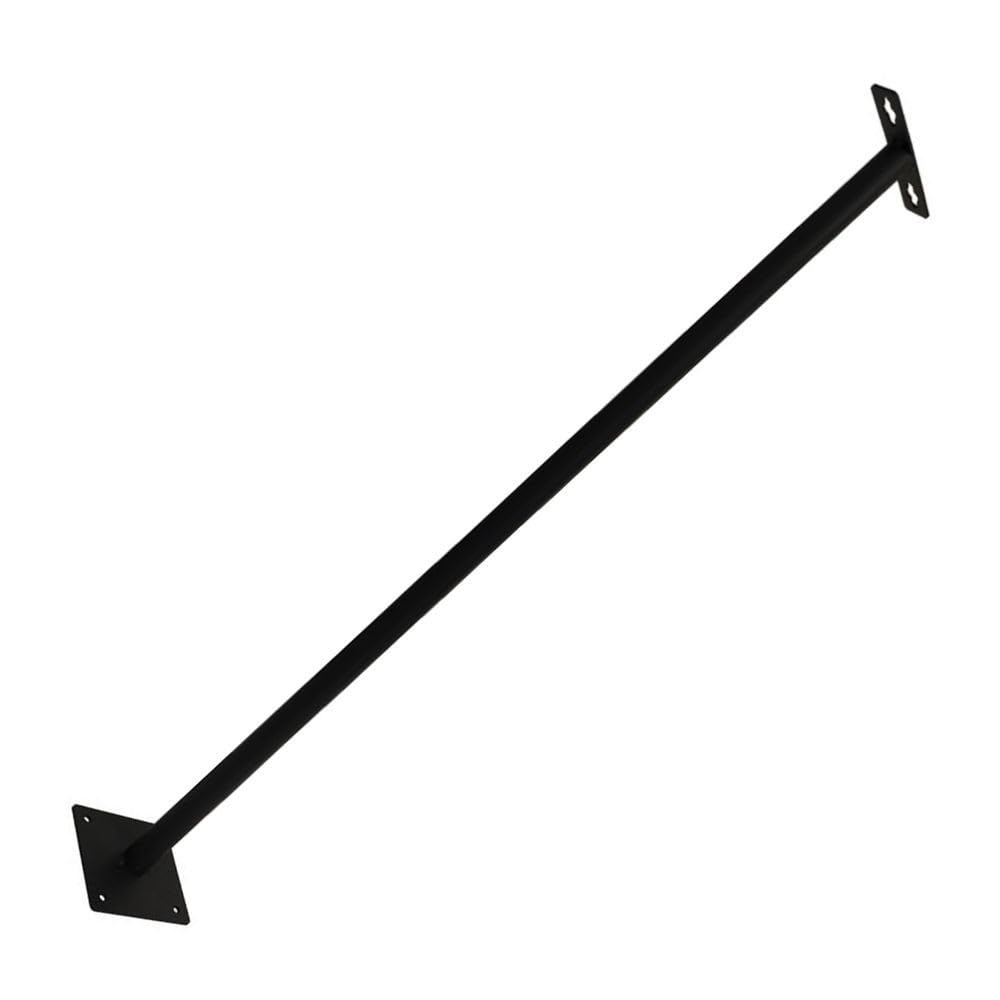 Supporto a Parete per Faretti LED da Esterno, Braccio di Fissaggio per Riflettori o Proiettori LED, 100cm, realizzato in acciaio, ideale per illuminare facciate, insegne o capannoni industriali (100CM