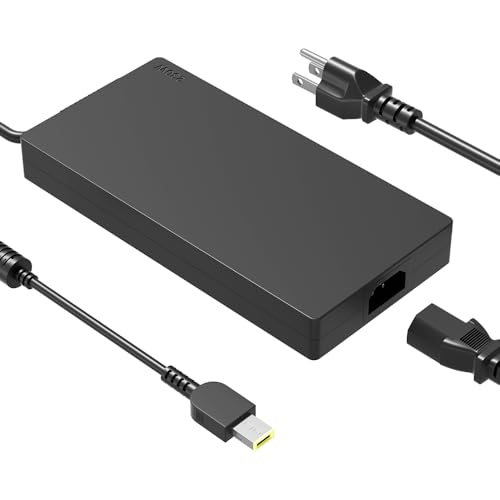 HSXIRQA 230W Charger Compatible with Lenovo Legion Slim 5 7 5P S7 15ach6 Y545 Y540 Y740 Y530 Y7000 ThinkPad P1 P15 P16 P17 P52 P53 P70 P71 P72 P73 ThinkBook 16p AC Adapter adl230sdc3a adl230scc3a