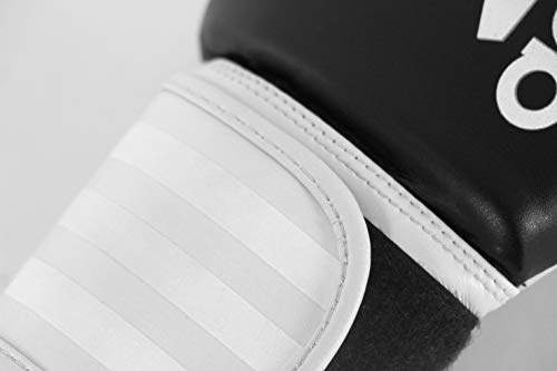 Adidas Women's Hybrid 100 Black/White Boxing Gloves - 12Oz #TOP5