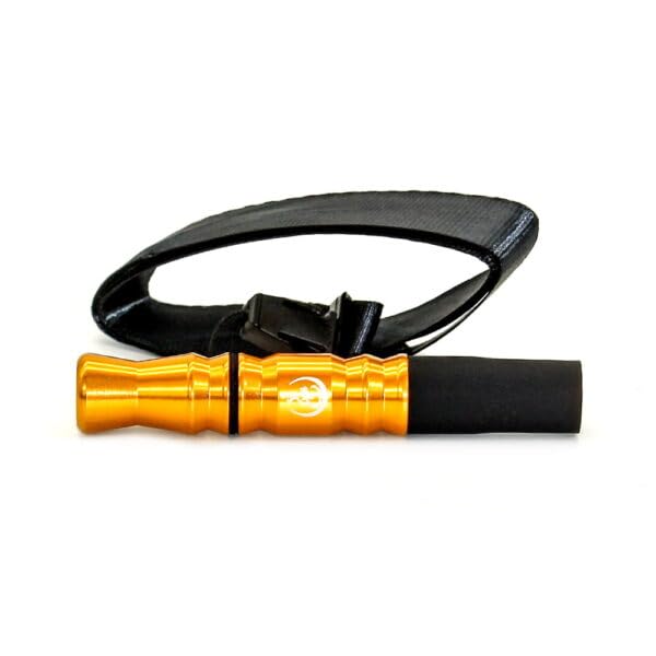 CYRIL - Aluminium Mouthtip Yellow High-Quality Material Personalizable Durable Comfortable Hookah Accessory