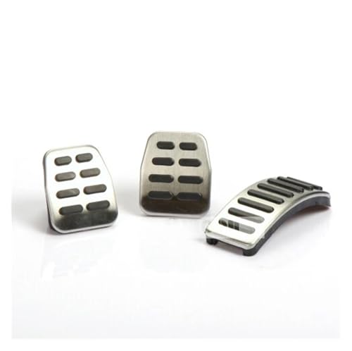 Brake Pedal Stainless Steel Clutch Accelerator Gas Brake Pedal For VW For Polo For Bora For Jetta MK4 For Skoda For Fabia For Rapid(MT)