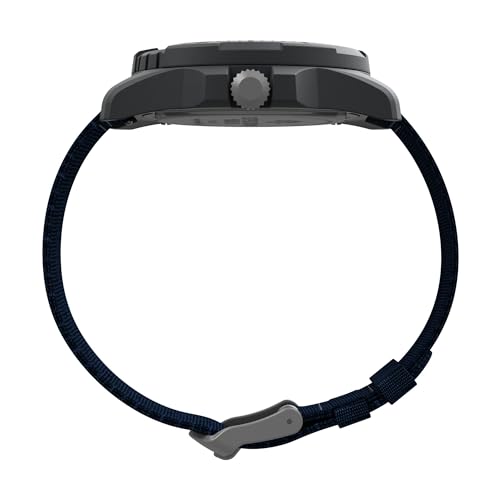 TIMEX Men Plastic Blue Analog Dial Watch- Tw2V40300X6, Band Color-Blue - Image 2