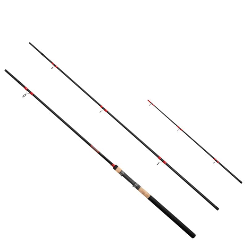 Delphin Leeder Feeder 360cm 100g 3-teilig Red Edition Method Feeder Angelrute