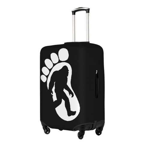Sasquatch Big Foot Universal Stretch Suitcase Cover Carry On Luggage Sleeve Anti Scratch Travel Baggage Protector for Unisex Women Small2