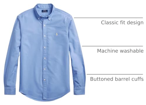 Image of POLO RALPH LAUREN Men's Classic Fit Plaid Oxford Shirt