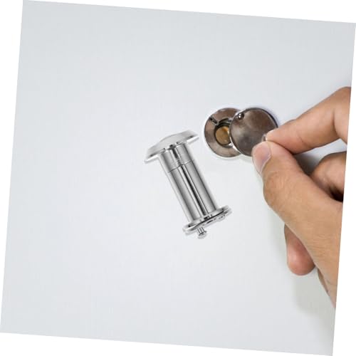 WOONEKY Mirilla para puerta con lente de ojo de pez y gran angular, mirilla resistente para puerta miniatura 5