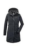 Killtec Damen Parka Funktionsparka mit abzippbarer Kapuze KOW 165 WMN PRK wasserdicht, Winddicht...