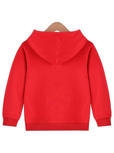 Image of HILEELANG Boy Hoodie Sweatshirt Zip-Up Cotton Casual Pocket Jacket Spring Fall Clothes